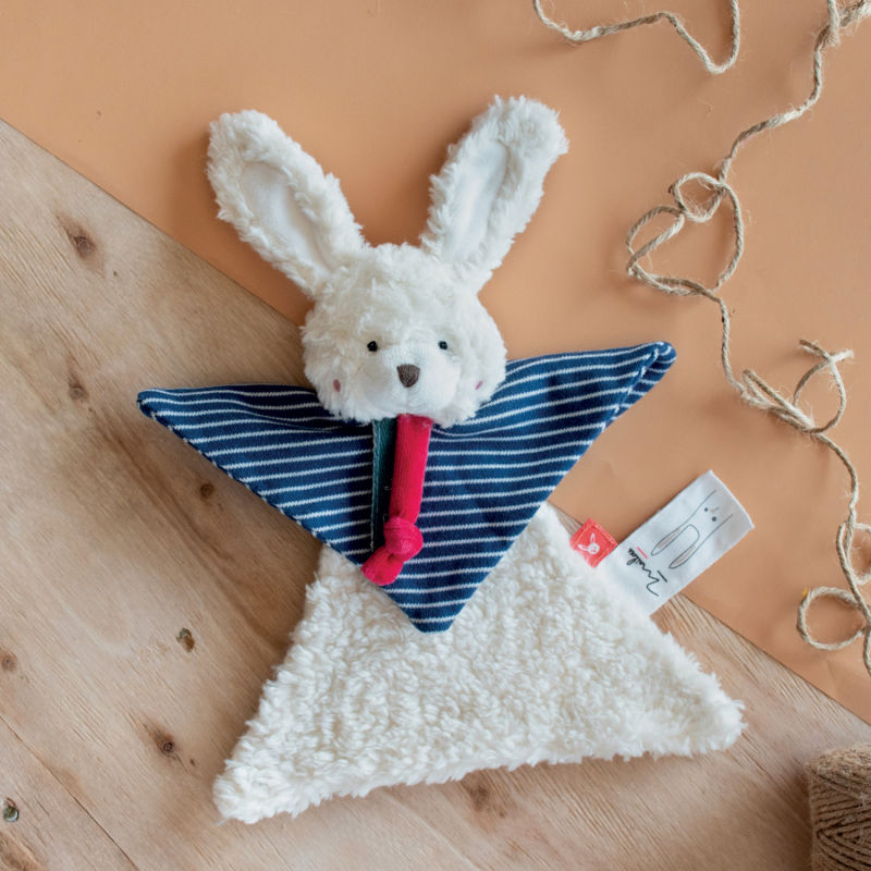 Maïlou Tradition Coton Bio & Made in France Doudou lapin Maïlou Tradition Coton Bio & Made in France Doudou lapin